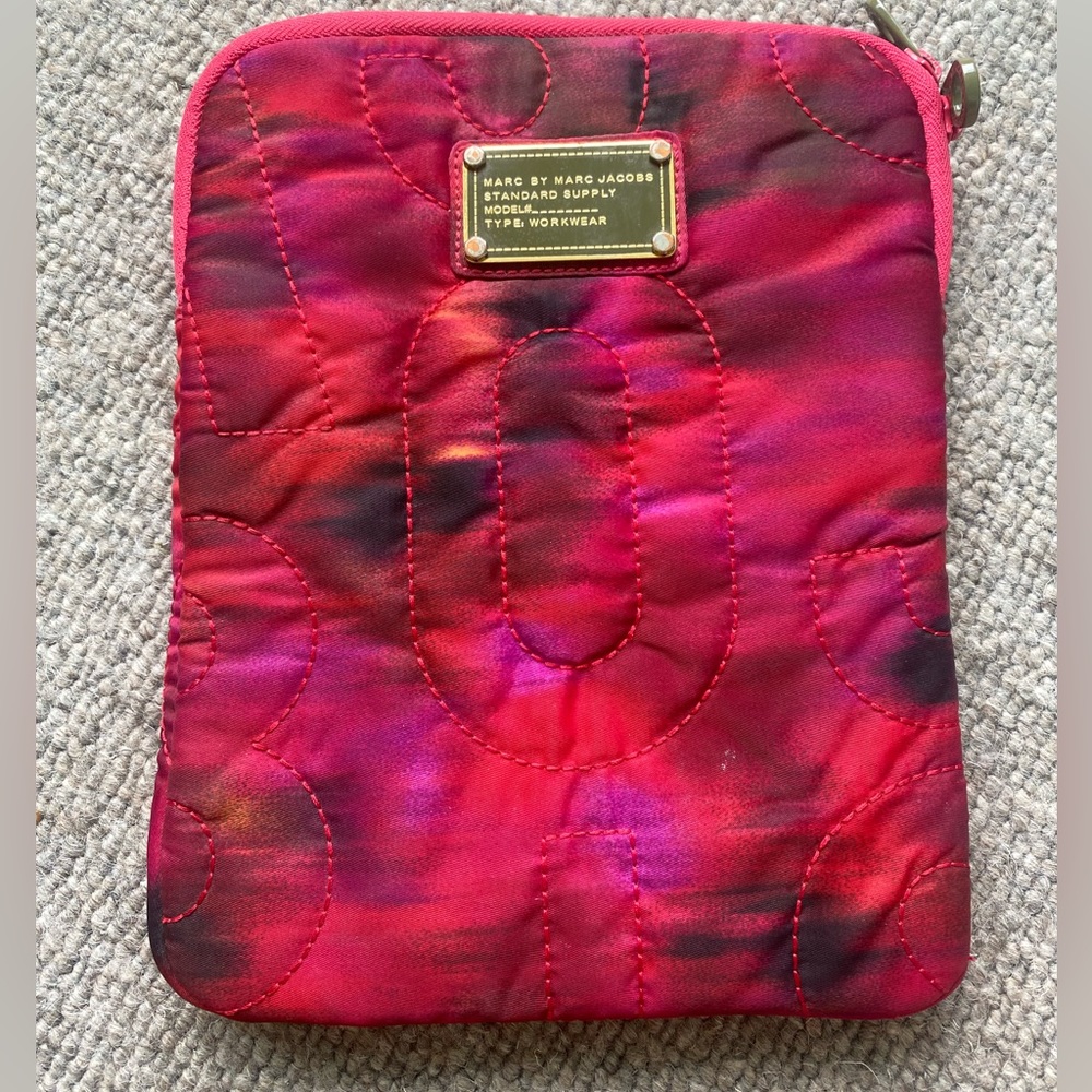 Marc by Marc Jacobs quilted ipad sleeve
